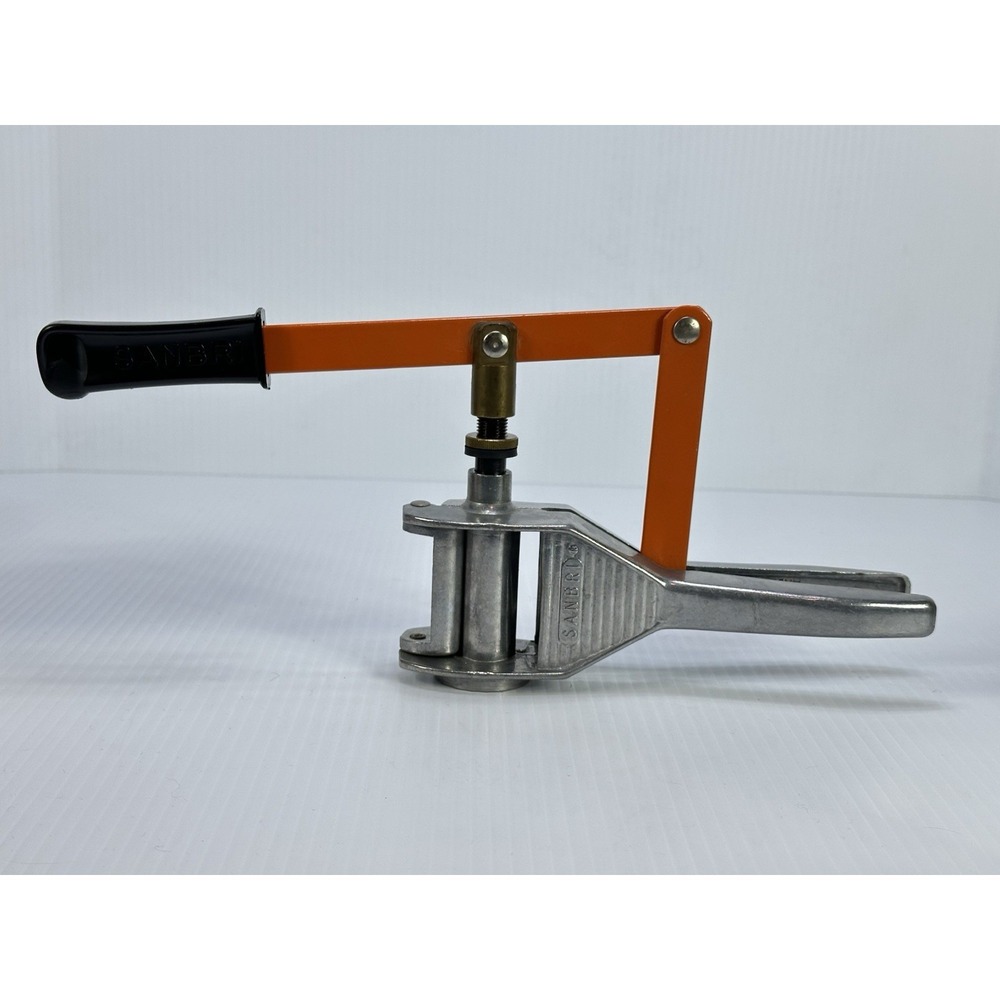 Vintage Sanbri Hammer Wine Bottle Hand Corker Barware Breweriana